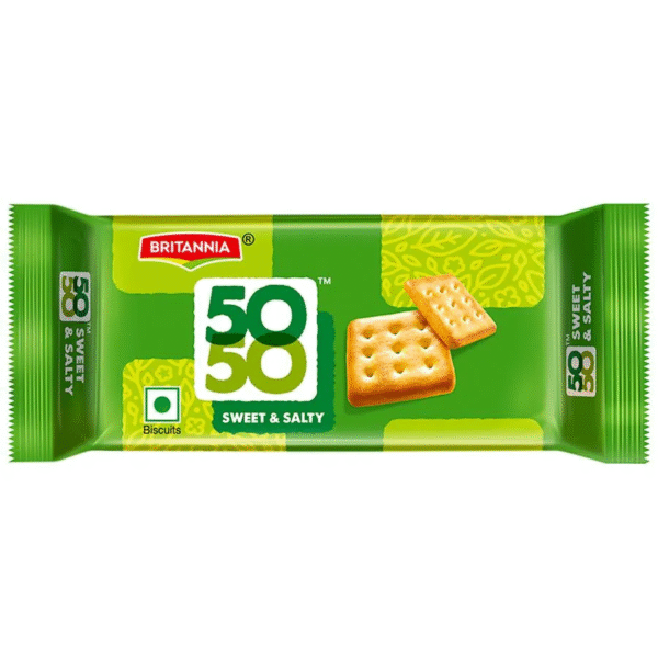 Britannia 50-50 Sweet & Salt Biscuits