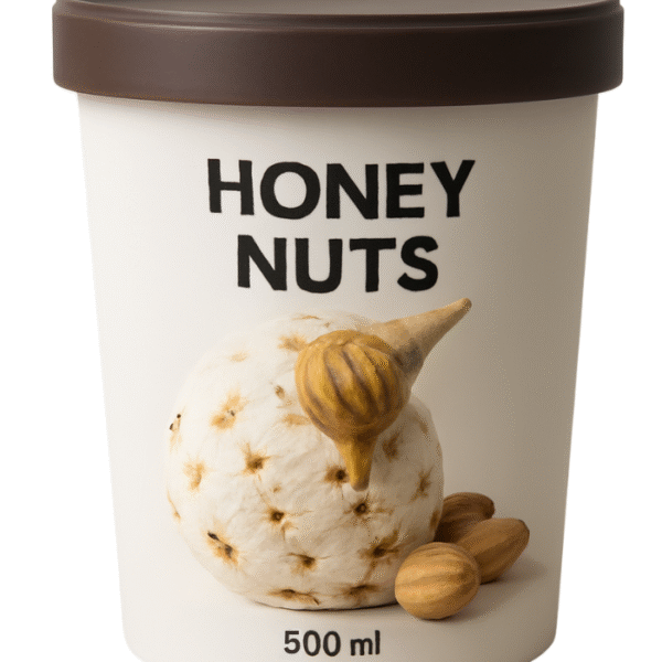 Honey Nuts ice cream (500ml)