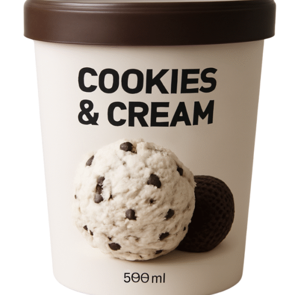 Cookies & Cream ice cream (500ml)