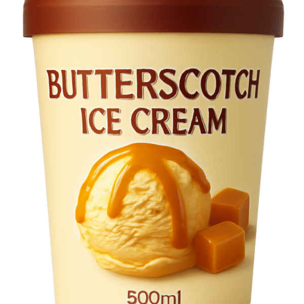 Butterscotch Ice Cream (500ml)